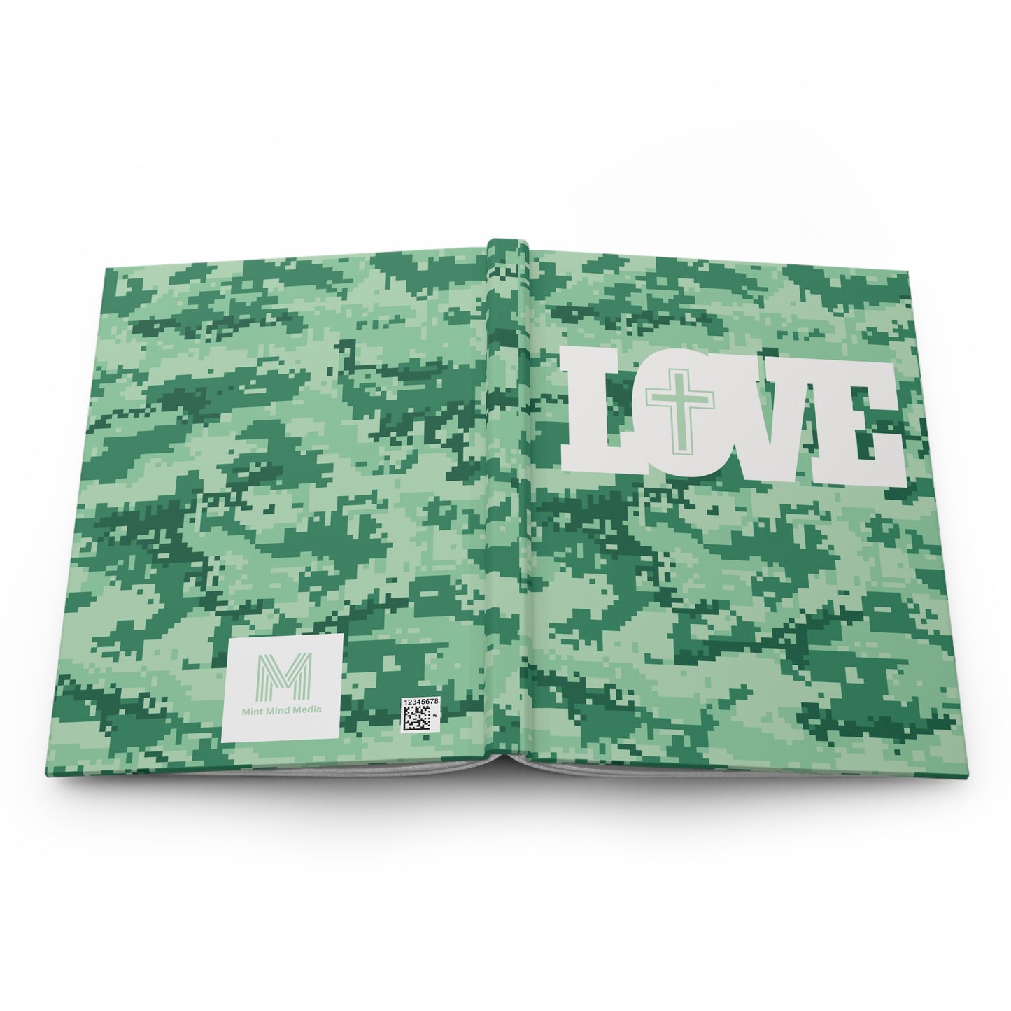 Love Christ Hardcover Journal Matte Mint